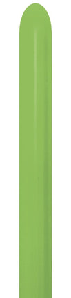 Ballons à modeler Vert citron 5cm 152cm 50pcs