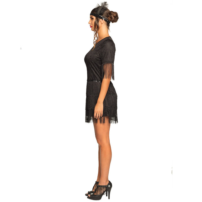 Robe Charleston Dames Noir