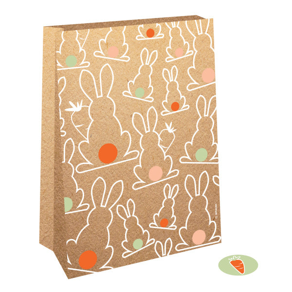 Sacs à partager Pâques 21cm 4pcs