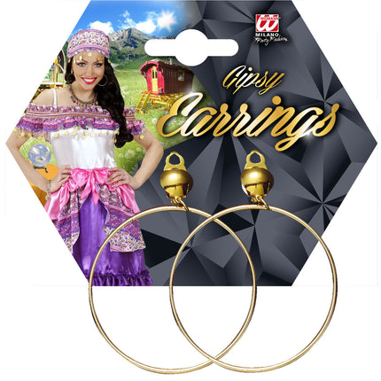 Boucles d'oreilles en or Gitan