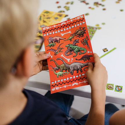 Jeu d'autocollants Dino grand format