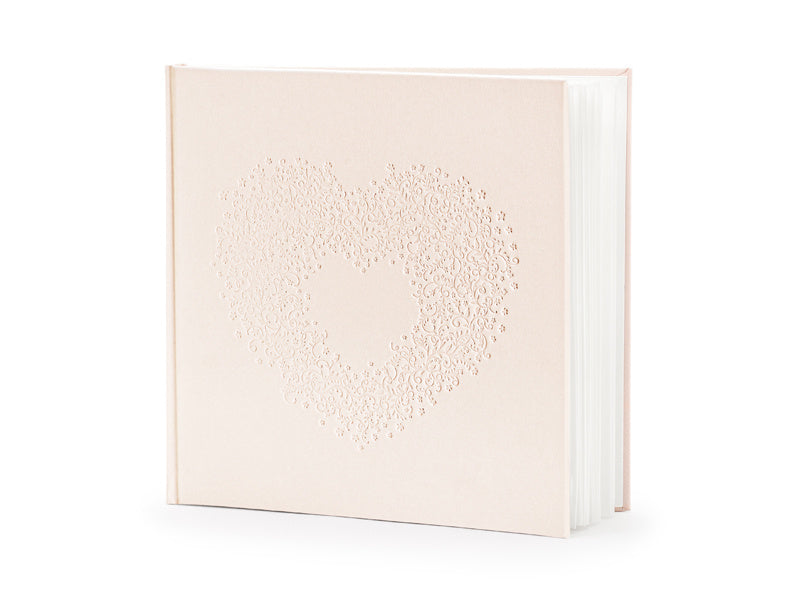 Livre d'or rose 20.5cm