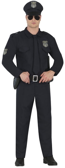 Costume de policier pour homme noir