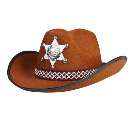 Chapeau de cow-boy Sheriff Enfant