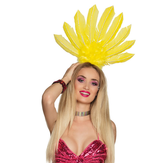 Bandeau jaune Carnval Rio