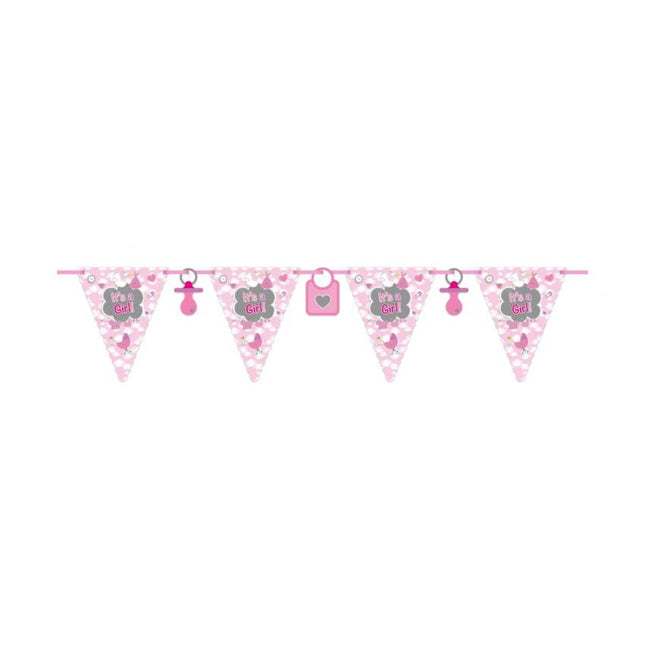 Guirlande de naissance Girl It's A Girl 6m