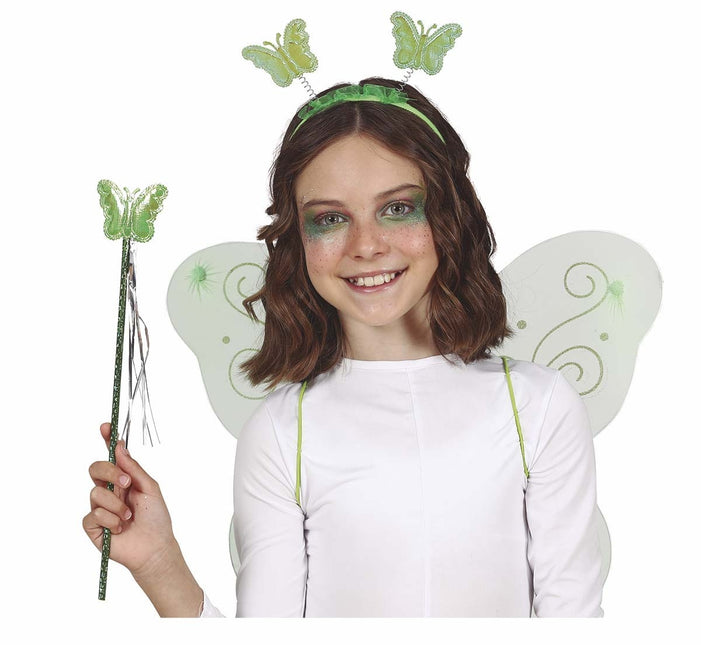Ensemble d'accessoires verts Butterfly 3 pièces