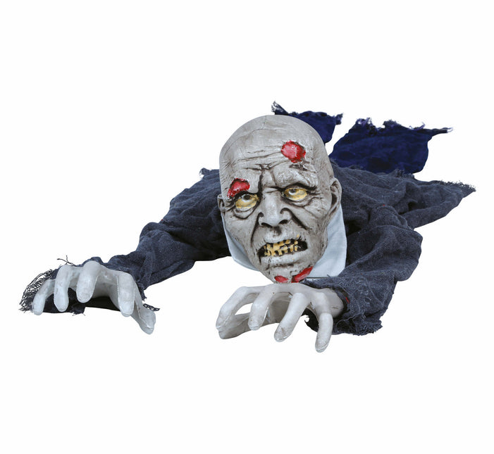 Décoration de table Halloween Zombie avec son et lumière 1.4m