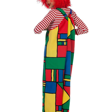 Costume clown Mondrian Enfant