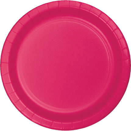 Assiettes Fuchsia 23cm 24pcs