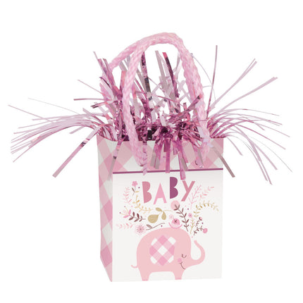 Poids du ballon Baby Elephant Rose 14gr