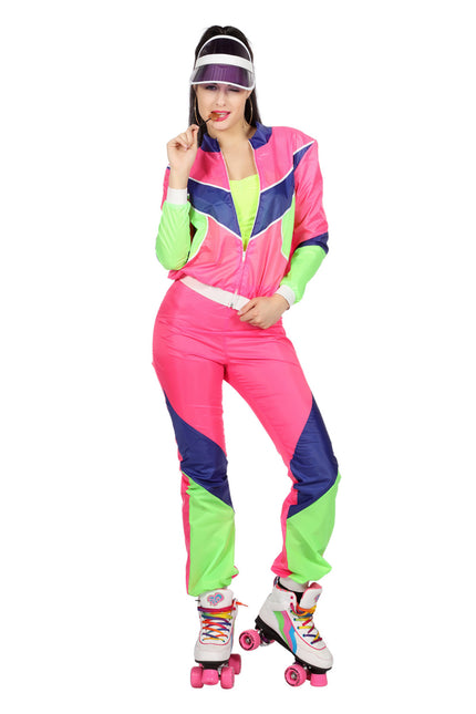 Tracksuit 80s Neon Ladies