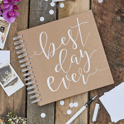Livre d'or Best Day Ever 21cm
