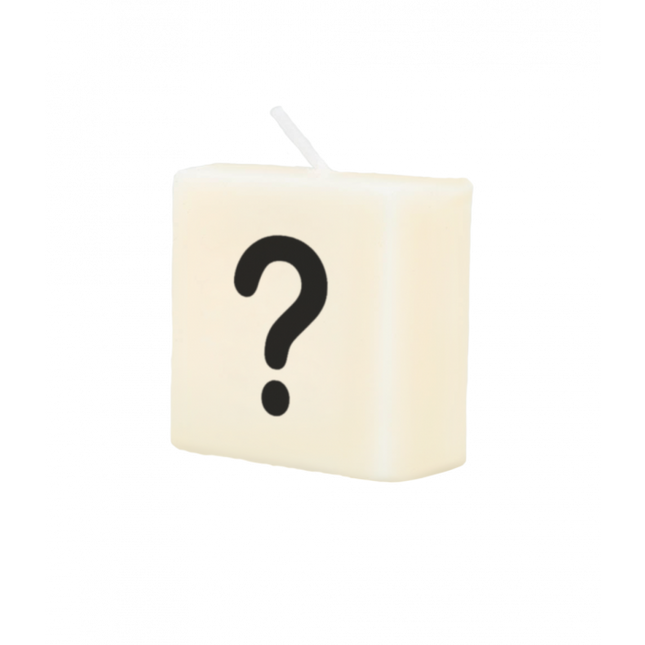 Bougie en forme de lettre ? 4cm