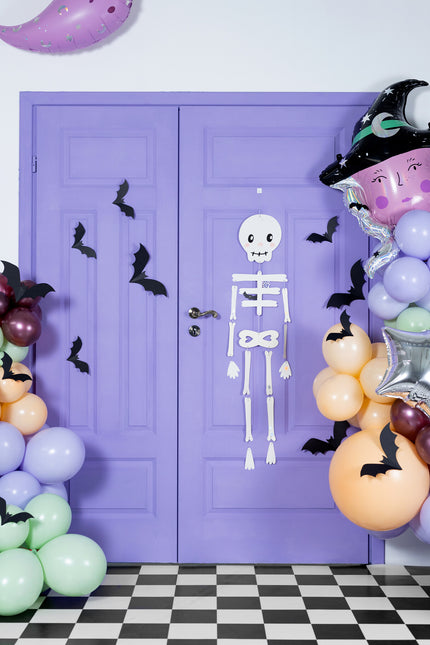 Décoration suspendue d'Halloween Squelette 1.10m