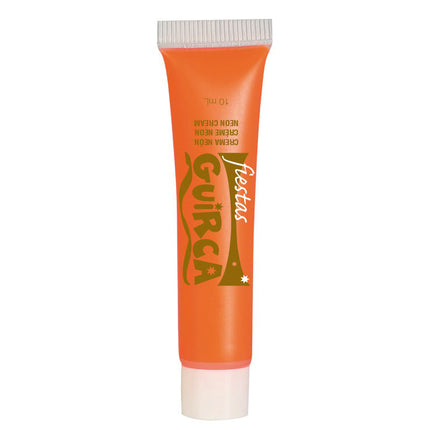 Tube de maquillage orange fluo 10ml