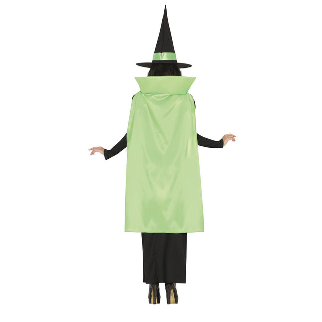 Costume d'Halloween de sorcière Vert