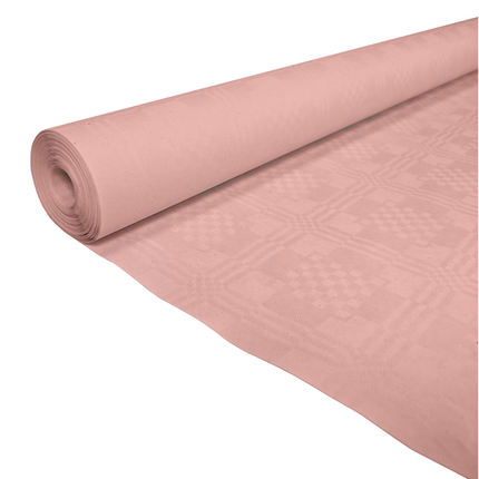 Nappe en papier rose 8m