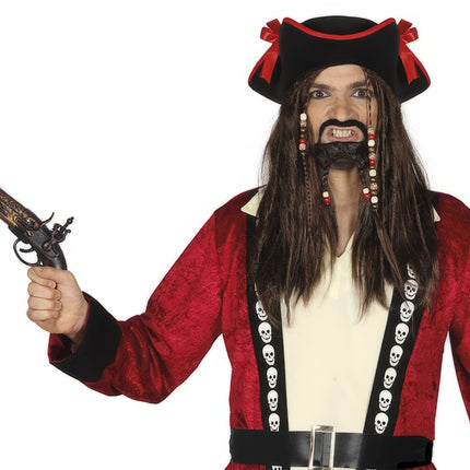 Faux pistolet de pirate 28cm