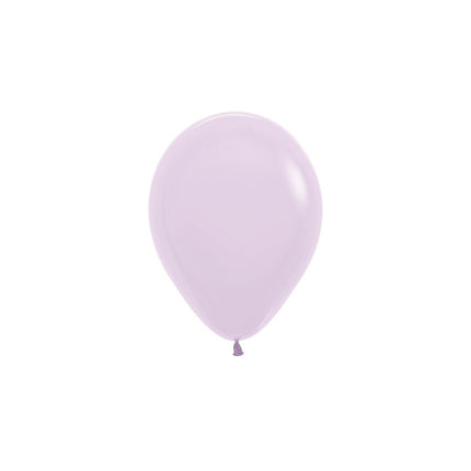 Ballons Pastel Mat Lilas 12cm 50pcs