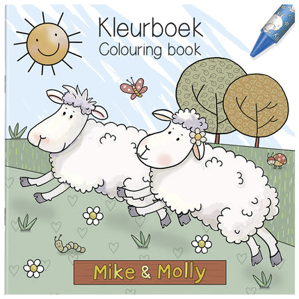 Livre de coloriage Mike & Molly