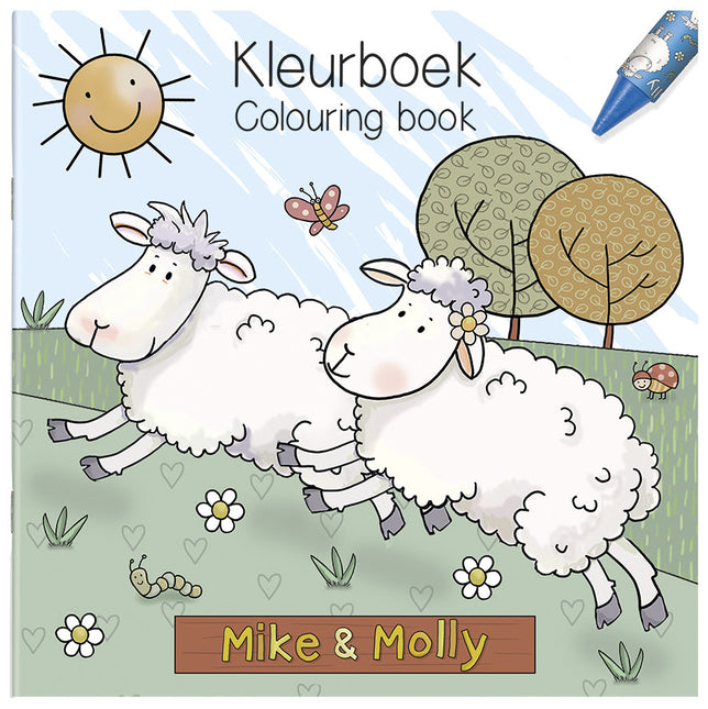 Livre de coloriage Mike & Molly