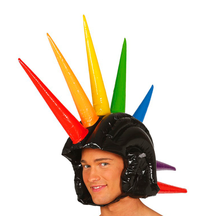 Gonflable coloré Mohawk