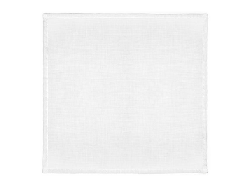 Serviettes de table blanches en tissu 40cm 4pcs