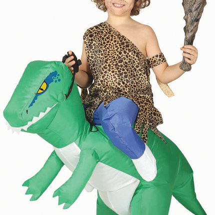 Combinaison de dinosaure gonflable pour enfant 7/9 ans