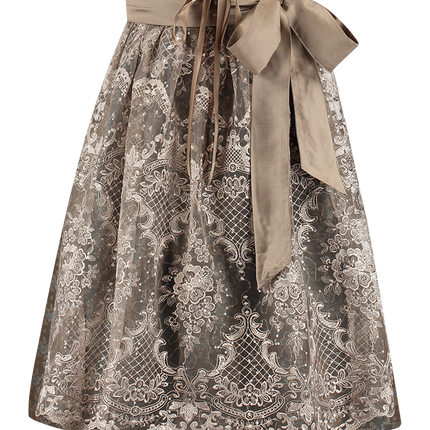 Robe Dirndl verte Oktoberfest Dames Jaquard