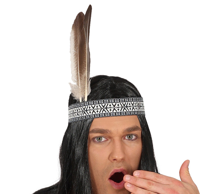 Costume indien homme marron 2 pièces