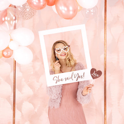 Cadre Photobooth She Said Yes 59.5cm