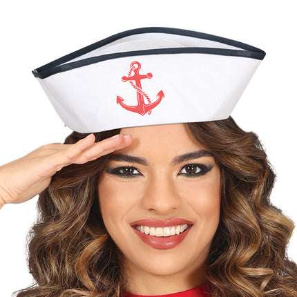Costume Bleu Blanc Dames Sailor