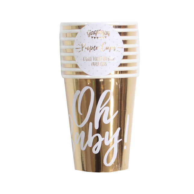 Tasses Oh Baby 8pcs