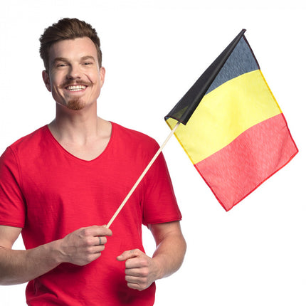 Drapeau belge flottant 45cm