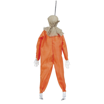 Décoration suspendue d'Halloween Squelette Épouvantail 40cm