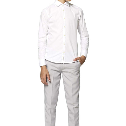 Chemise blanche Garçon Ado <tc>OppoSuits</tc>