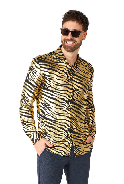 Chemise Tiger Gold Hommes <tc>OppoSuits</tc>