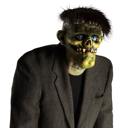 Masque d'Halloween Monstre Cheveux Verts