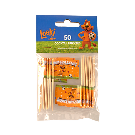 Loeki Le Lion Bâtons de cocktail 6.5cm 50pcs