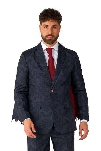 Victorien Vampire Costume Noir Hommes <tc>Suitmeister</tc>