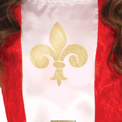 Costume de fille mousquetaire