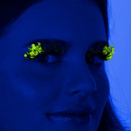 PXP Fake Lashes Glitter UV Green Barranquilla
