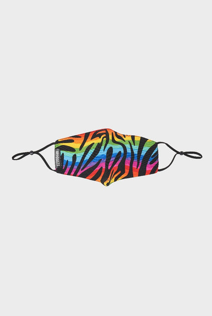 Masque réutilisable arc-en-ciel