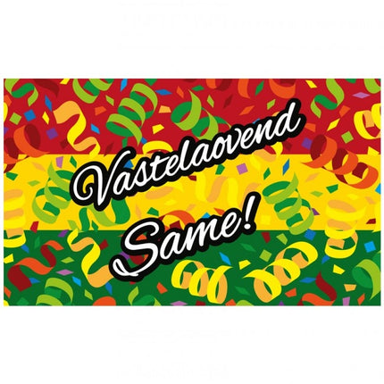 Drapeau mural Vastelaovend Same 90X150