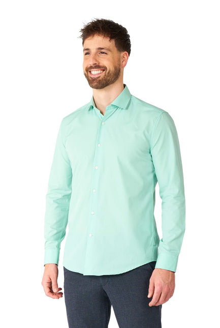 Chemise Vert Menthe Hommes <tc>OppoSuits</tc>