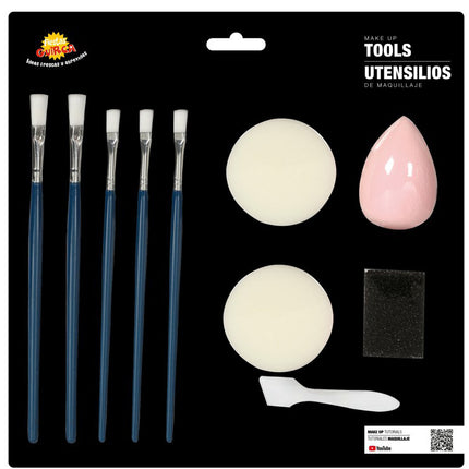 Ensemble d'accessoires de maquillage 10 pièces