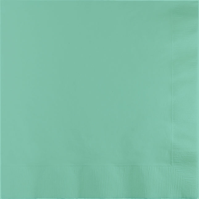 Serviettes de table vert menthe 41cm 24pcs