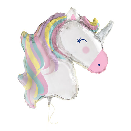 Ballon à l'hélium Licorne XL 1,06m vide