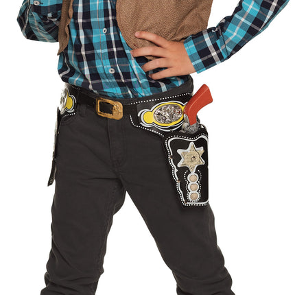 Holster de cow-boy 18cm